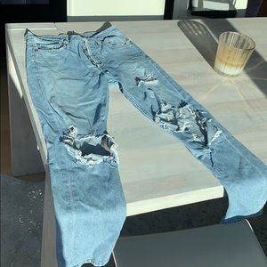 High waisted agolde jeans